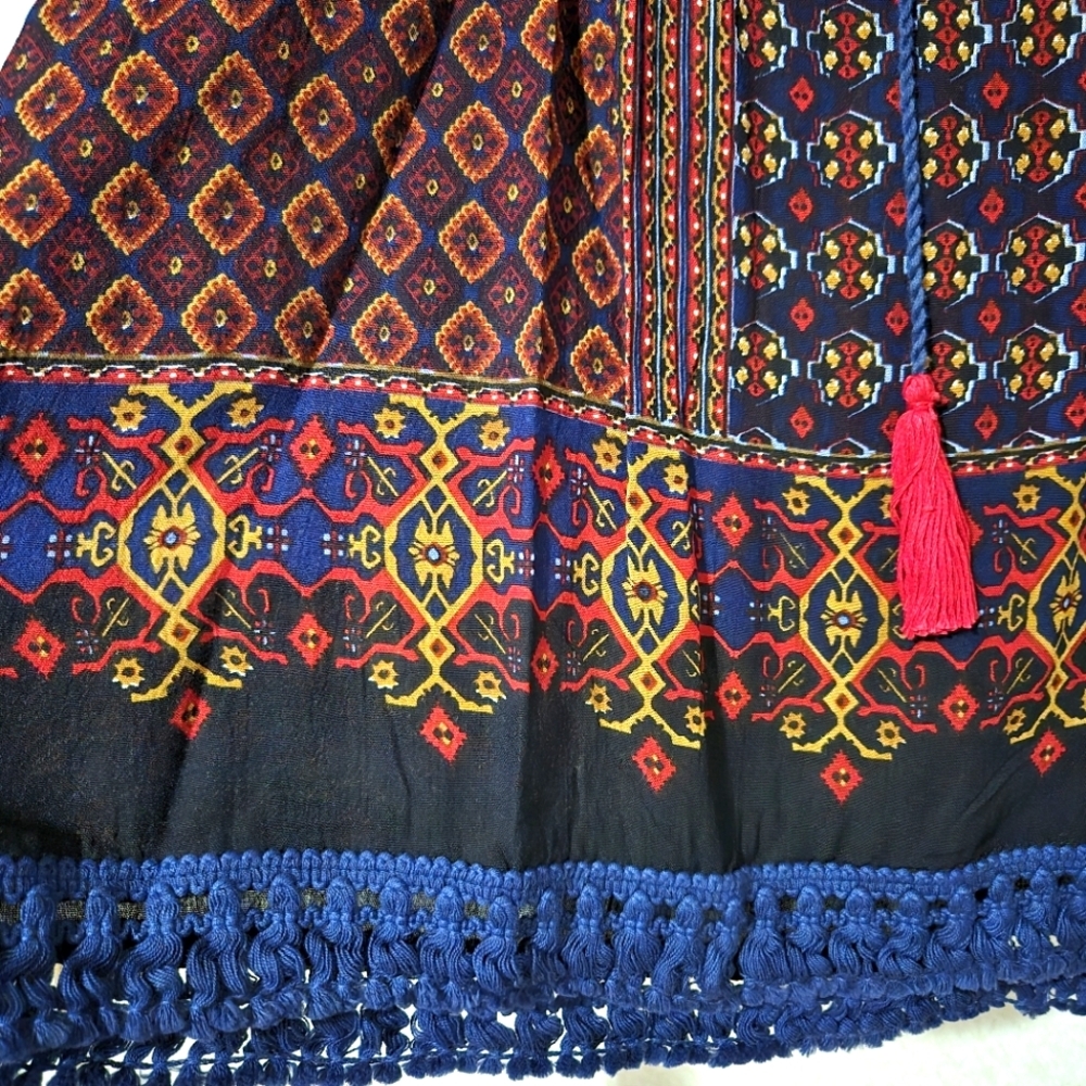 Love Kyla Vibrant..bohemian Gipsy Geometric Fabric..SIZE:M - Picture 3 of 12